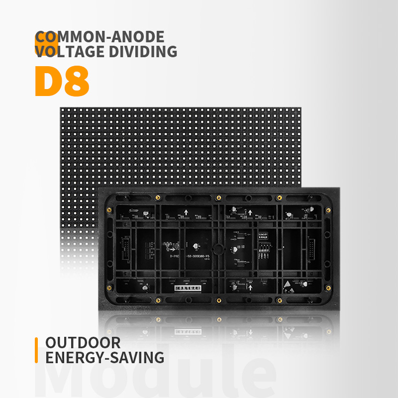 Cailiang Outoor ENERGY SAVING-D8 LED Display Skerm